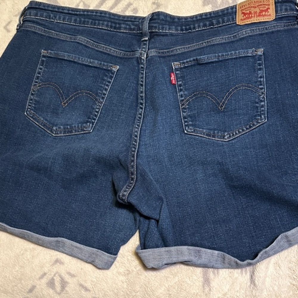 Levi's Blue Jean Shorts